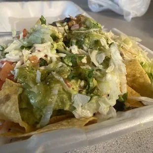 Mmm... nachos for days! There&apos;s chorizo in there somewhere.