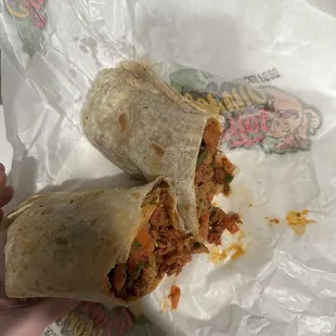 Al Pastor Burrito