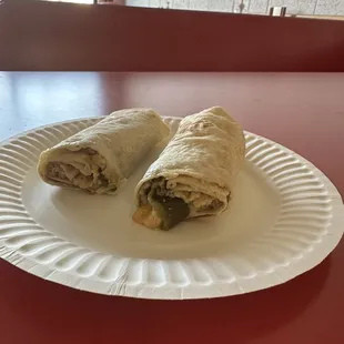 Chile relleno burrito