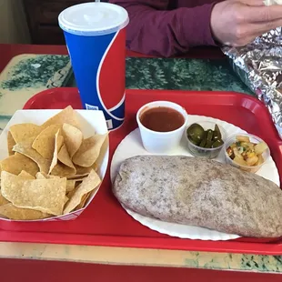 a plate of food