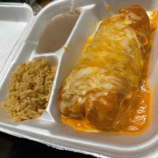 Shrimp Chimichanga