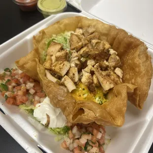 Chicken Taco Plate