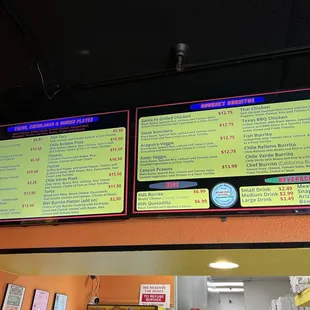 1/19/24 Menu