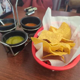 Chips and salsa variety