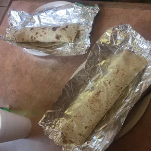 Huge burritos!