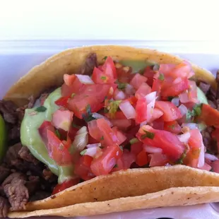 Steak taco!