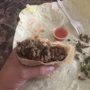 Carne Asada Burrito