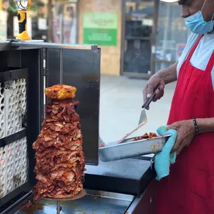 The magic happening - al pastor