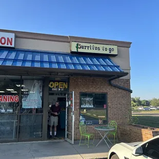 Outside establishment