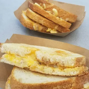 Regular grilled cheese with fig butter ahhhh