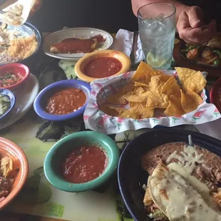 Wow! Wait a loaded down table!