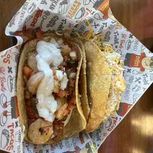 * Baja Shrimp Taco