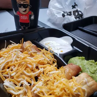 Chicken flautas