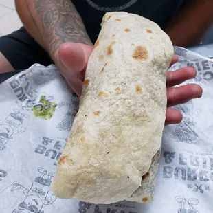 Carne Asada burrito