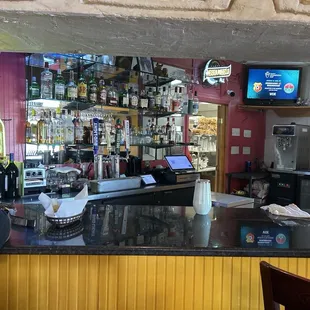 The bar