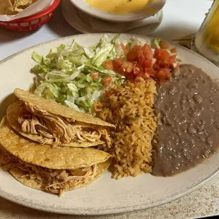 Shredded Chicken Tacos