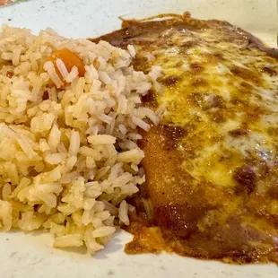Cheese enchiladas