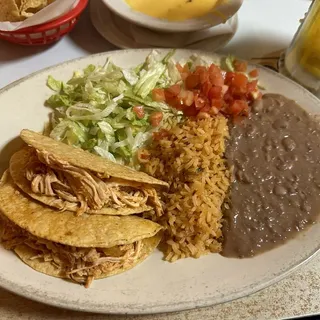 Shredded Chicken Tacos
