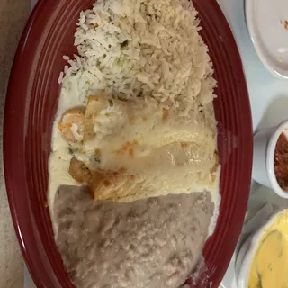 Shrimp Enchiladas