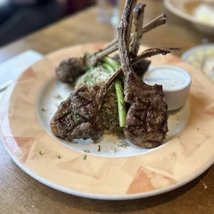 Grilled Rack Of Lamb