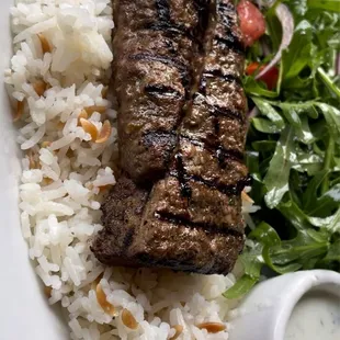Spicy Lamb and  Beef ground