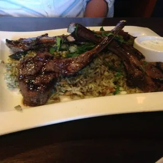 Grilled Rack of Lamb