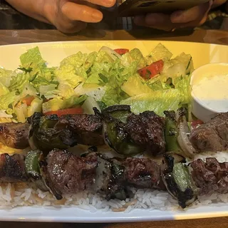 Beef Kebab Dinner