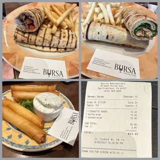 Kofte Wrap