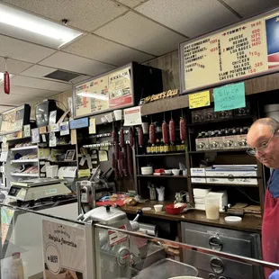 Ralph making our delicious sandwiches