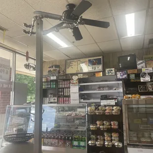 Inside deli