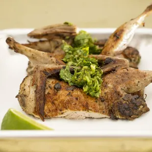 Spicy Grilled Quail