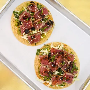 Tuna Tostadas