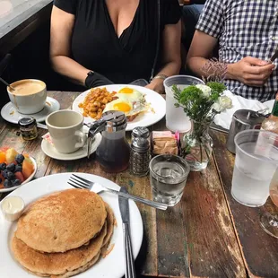 Fruit, pancakes, eggs, steak: you *can* have it all!