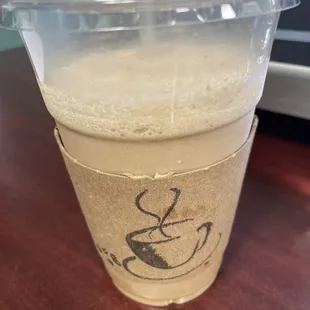 Sugar free Toffee frappe