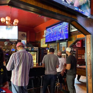 Got our football channel on!