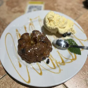 White Chocolate Banana Bread Pudding