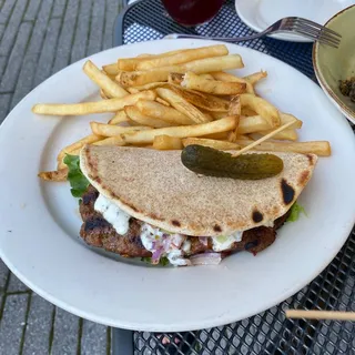 Mediterranean Lamb Burger*