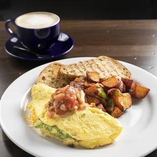 Omelette with Home Fries