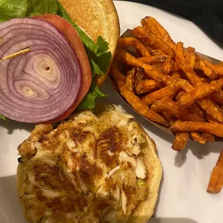 Crab Cake Sandwich
