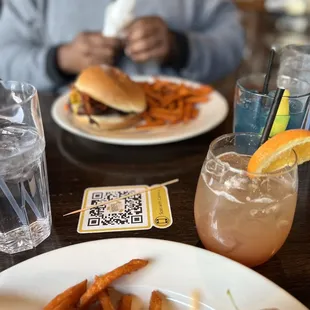 Busboys Burger sweet potato fries