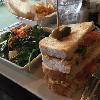 Scoop of Vegan Tuna Salad