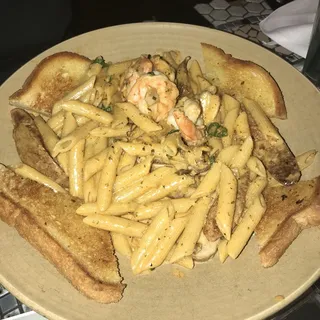 Shrimp & Chicken Chorizo Pasta