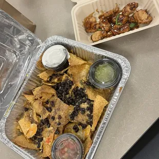 Vegan Nachos Vegan Chicken Bites