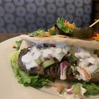 Mediterranean Lamb Burger*