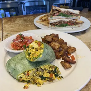 Vegan "Egg" Wrap