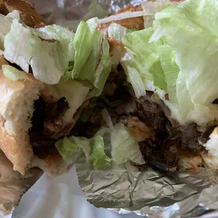 Pizza steak and cheese sub center