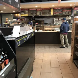 interior, sushi and sashimi