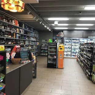Liquor, wine and beer