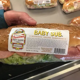 Only $4.29 for a 8&quot; baby torpedo sub