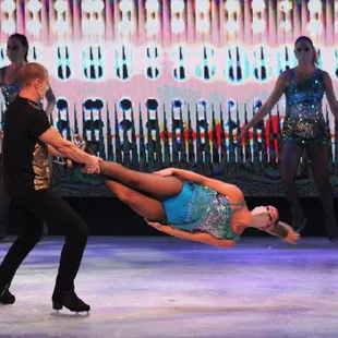 Ice skating show, Busch Gardens Theme Park, Tampa